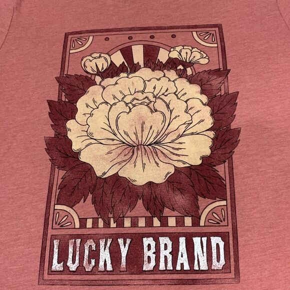 Lucky Brand Womens Graphic Tshirt Womens Size XL - Picture 4 of 10